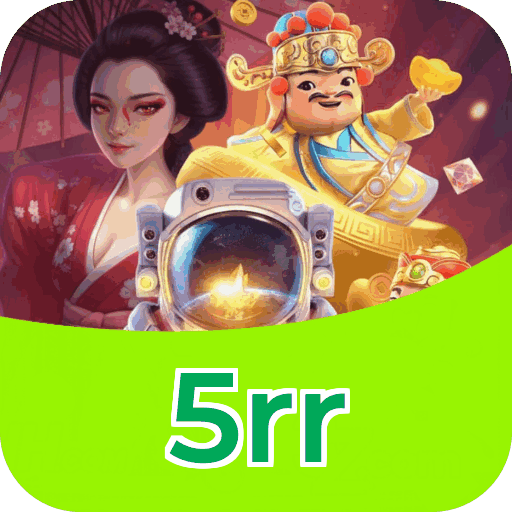 Interface do aplicativo 5rr mostrando jogos disponíveis no iOS e Android